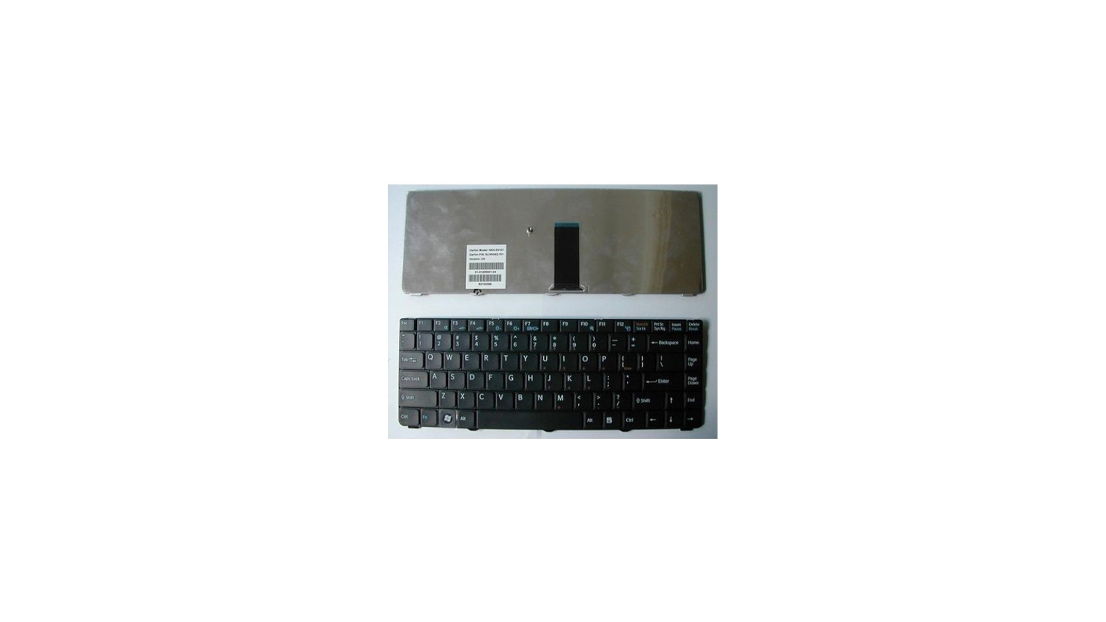 Tastiera compatibile con Sony Vaio VGN-NR VGN-NR200 NR10 NR20 NR30 NR100 serie