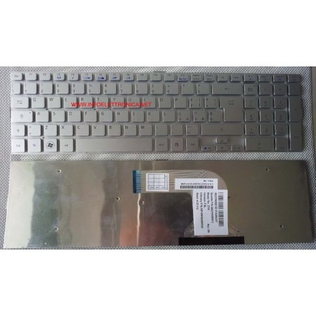 Tastiera italiana compatibile con Acer Aspire 5943 5943G 8943 8943G 8950 8950G SERIE