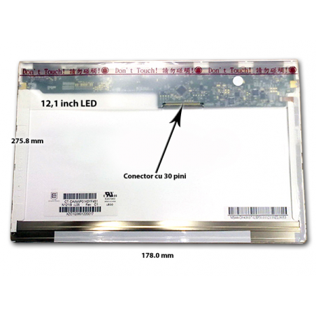 Lcd Display Schermo Led WXGA 12,1 B121EW09 V.3