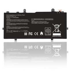 Batteria compatibile con Asus C21N1714 VivoBook FLIP TP401 TP401CA TP401N TP401NA 7,7V 39Wh