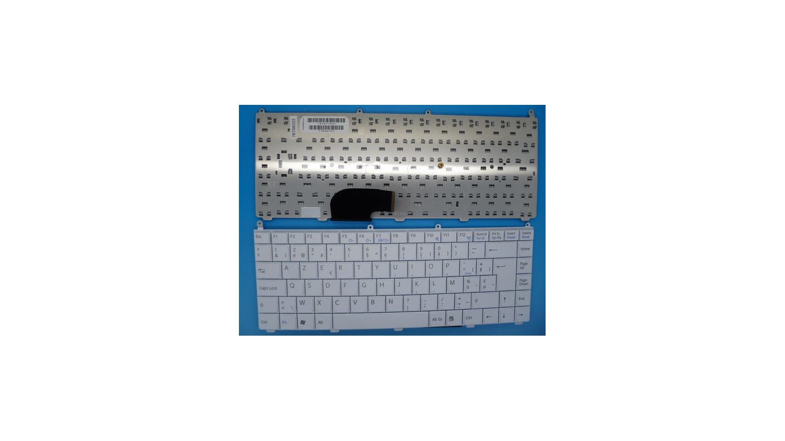 Tastiera compatibile con SONY VGN-FE VGN-AR serie bianca