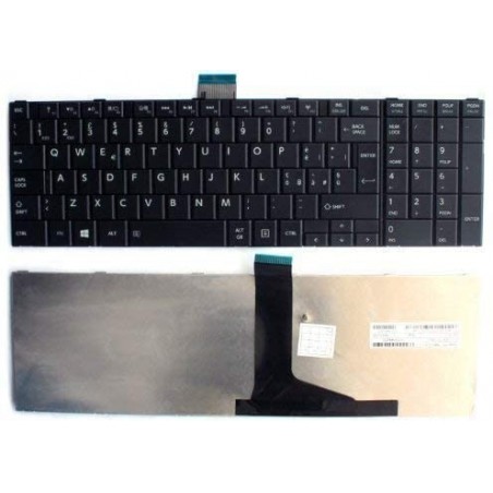 Tastiera Italiana nera compatibile con Toshiba Satellite L850 C850 C850D C855 C855D C870 L850 L850D L855 L870 L870D