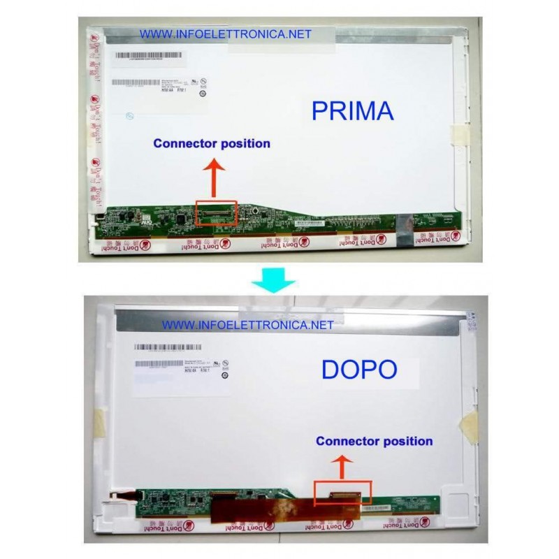 Cavo flat adattatore per display 17.3 Led destra / sinistra