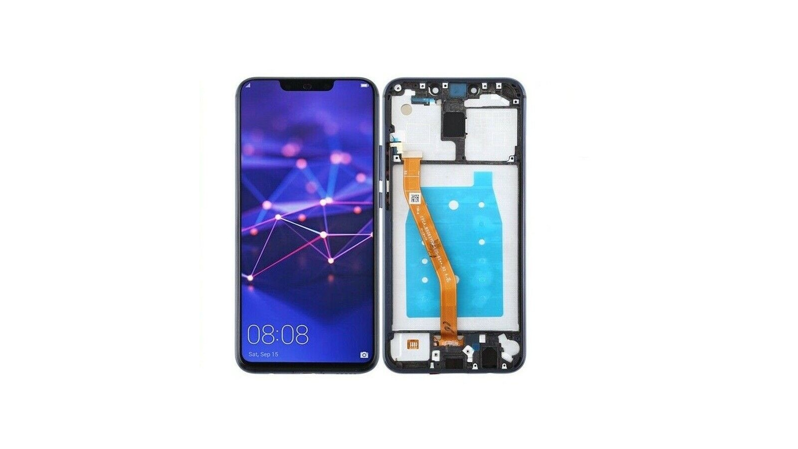 Display Lcd Touch e FRAME per HUAWEI MATE 20 LITE BLUE SNE-LX1 SNE-AL00