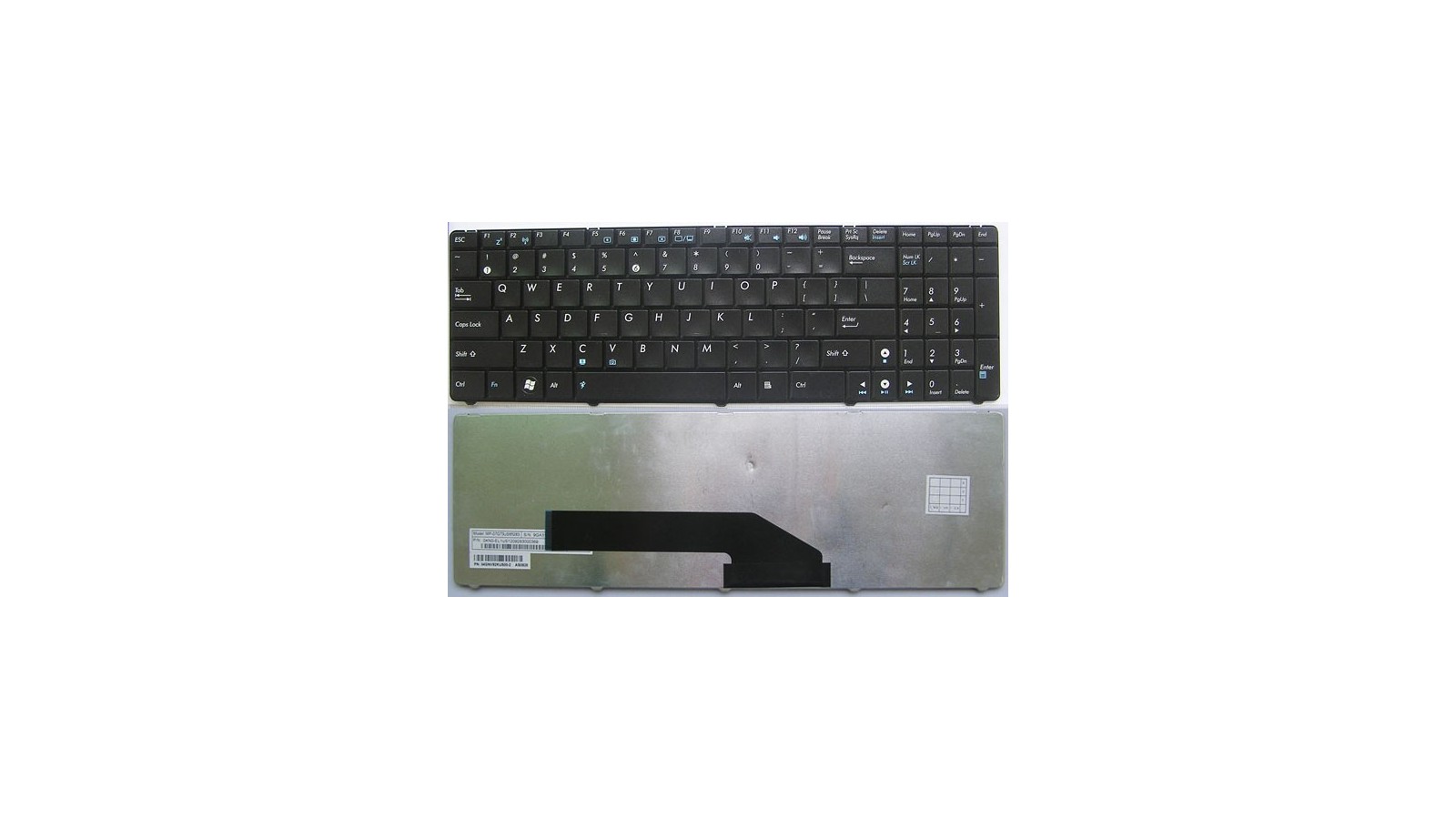 Tastiera K50IE compatibile con Asus K50IJ K50IL K50IN K51 K51 K51A K51AB K51AC Serie