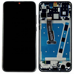 Display Lcd Touch e FRAME per HUAWEI P30 LITE NERO MAR-LX1M LX2J MAR-LX1A