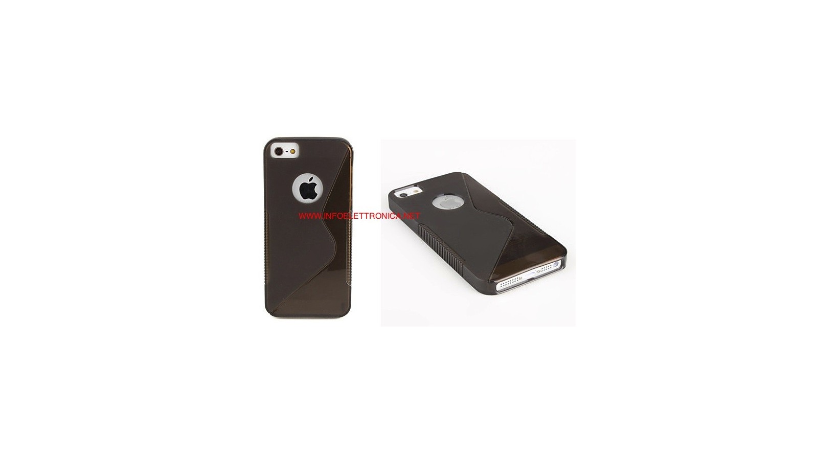 Cover custodia silicone per Apple iPhone 5