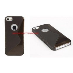 Cover custodia silicone per Apple iPhone 5