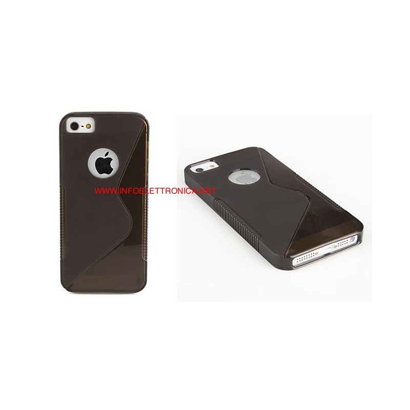 Cover custodia silicone per Apple iPhone 5