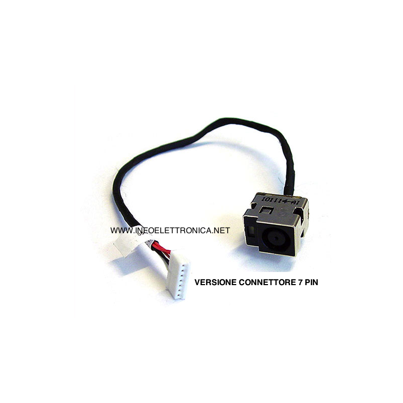 DC Power Jack cavo 7 Pin alimentazione per Notebook HP Compaq CQ62 G62