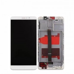 Display Touch Screen con Frame per Huawei MATE 9 MHA-L29 MHA-L09 Bianco