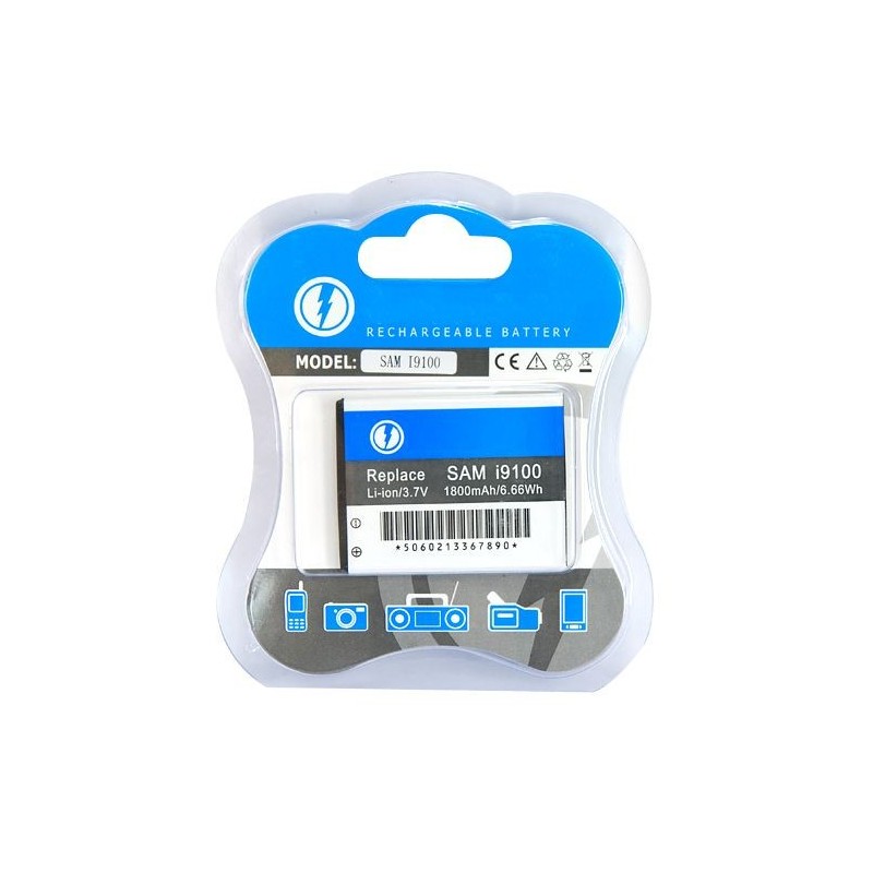Batteria per Samsung i9100 Galaxy S2 1800 mAh Batteria per Samsung i9100 Galaxy S2 1800 mAh