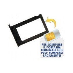 Portasim Sim Tray per Apple iPhone 3gs nero