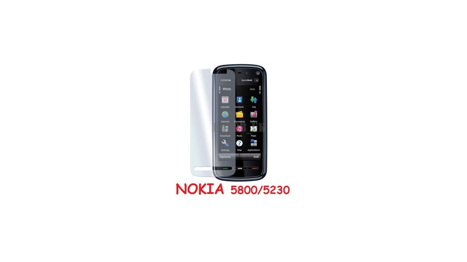 Pellicola protettiva Nokia 5230 + panno
