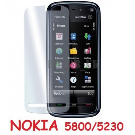 Pellicola protettiva Nokia 5230 + panno