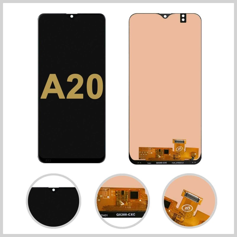 OLED Display Lcd completo di Touch screen Samsung Galaxy A20 SM-A205F A205DS A205FN