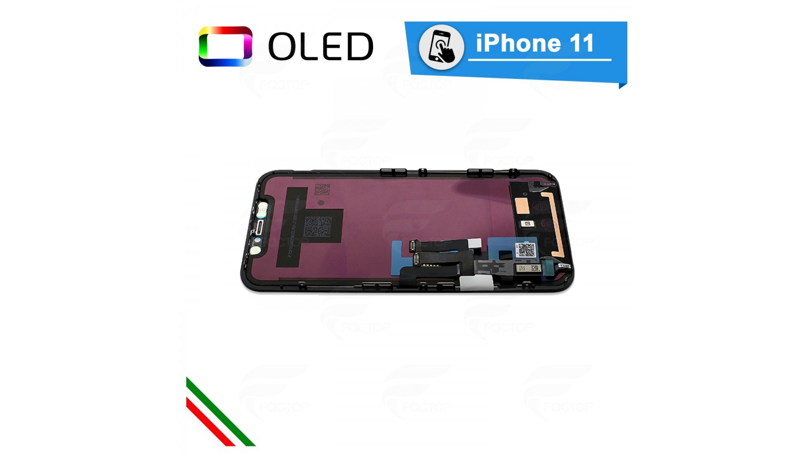 Display Lcd OLED per Apple Iphone 11 completo di Touch screen 3D 