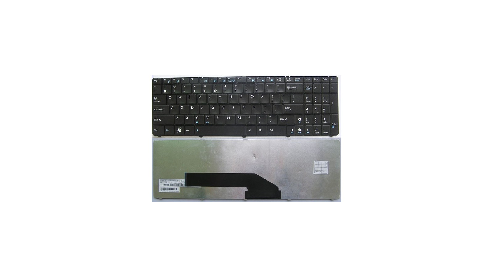 Tastiera K72 compatibile con Asus K70 K70IJ K72DR K72F K72Jr K72J Serie