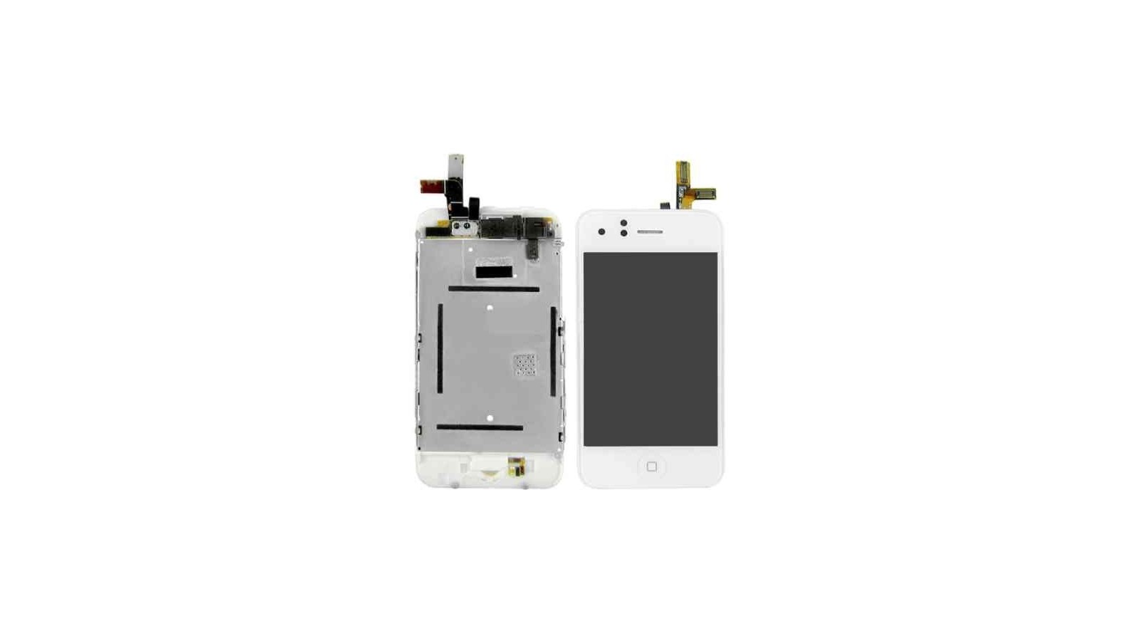 Kit bianco completo Display, Touch screen, supporto ,tasto home, speaker iPhone 3GS