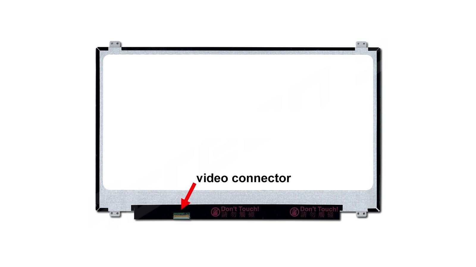 Display Lcd 17,3 Led compatibile con NT173WDM-N11 Slim 30 PIN