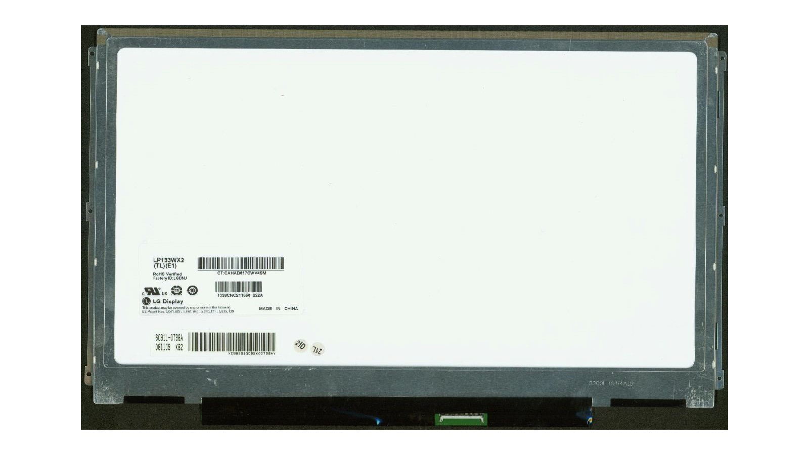 Lcd Display schermo 13.3 compatibile con LP133WX2 (TL) (E1)
