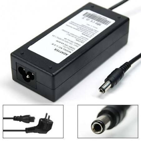 Alimentatore caricabatteria per Toshiba PORTEGE SATELLITE PRO TECRA  15V - 60W- 4 Ampere 6,3*3,0mm