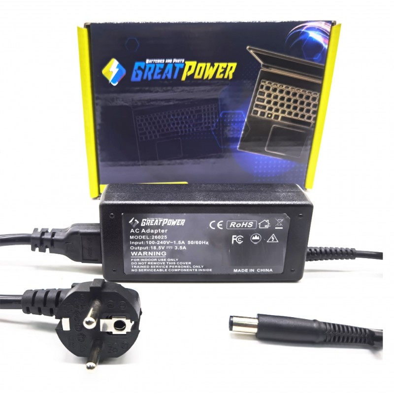 Alimentatore caricabatteria HP Pavilion con 18,5V 3,5 ampere 65W 5*7,4mm DV3 DV4 DV5 DV7 CQ40 CQ45 CQ50 CQ60 CQ61 Alimentatore caricabatteria HP Pavilion con 18,5V 3,5 ampere 65W 5*7,4mm DV3 DV4 DV5 DV7 CQ40 CQ45 CQ50 CQ60 CQ61
