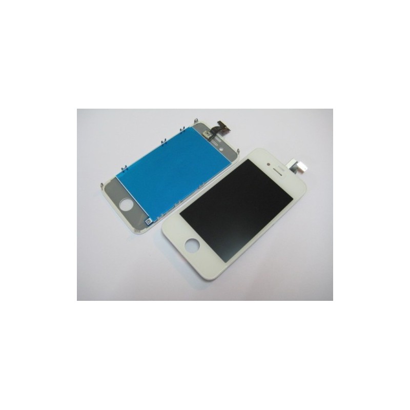 Display Lcd Hd completo di Touch screen e vetro Apple Iphone 4 Bianco