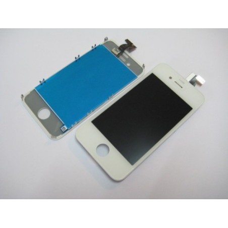 Display Lcd Hd completo di Touch screen e vetro Apple Iphone 4 Bianco