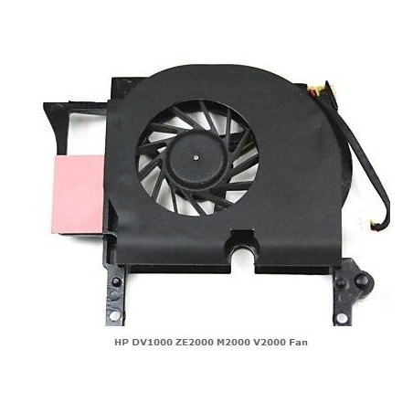 Ventola originale Dissipatore Fan per processore HP DV1000 V2000 M2000 ZE2000 serie