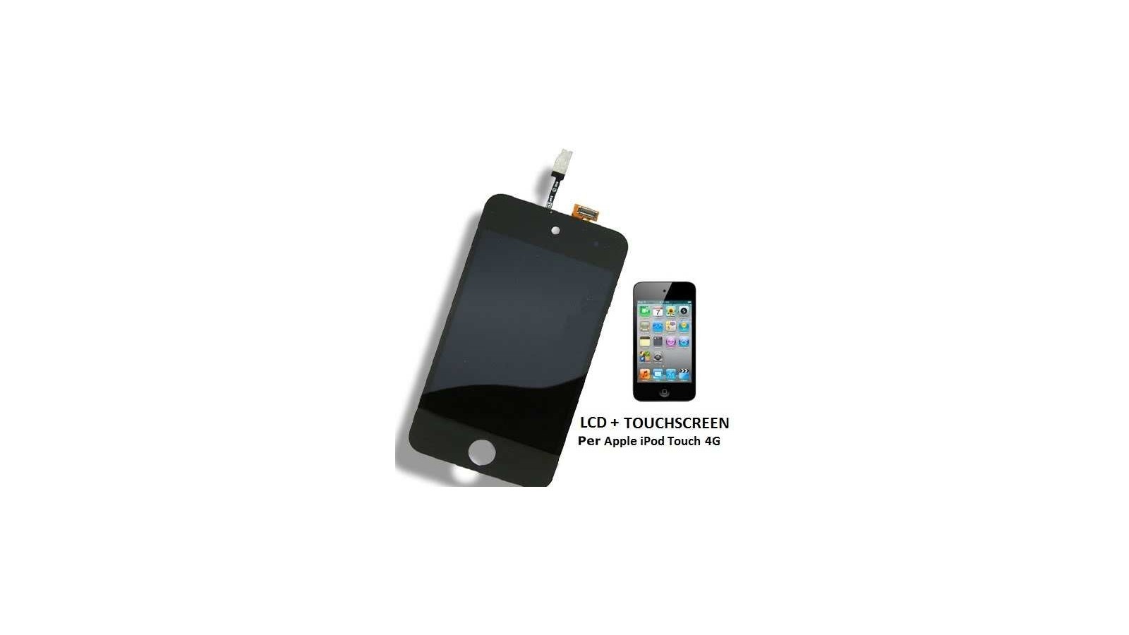 Display Lcd completo di touch screen per iPod Touch 4G