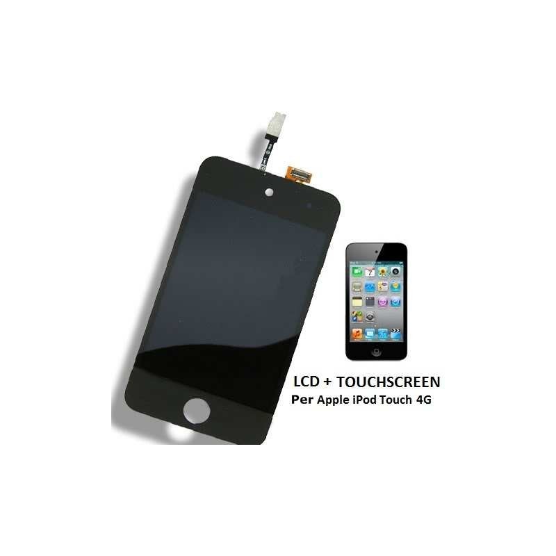 Display Lcd completo di touch screen per iPod Touch 4G