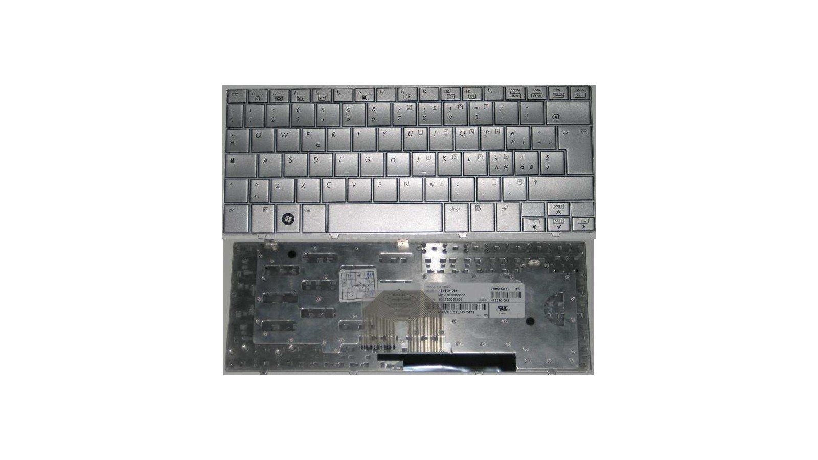 Tastiera italiana compatibile con HP Mini Note 2133 2140 Silver