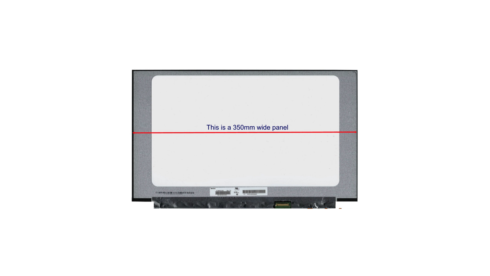 Display LCD Schermo 15,6 compatibile N156BGA-EA3 REV.C3 connettore 30 pin