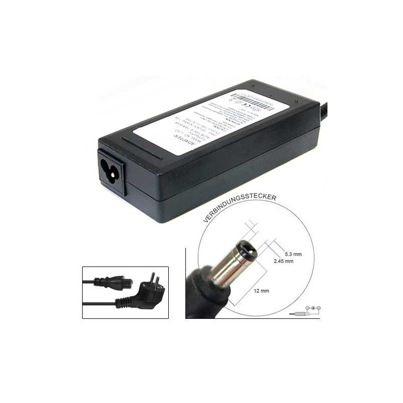 Alimentatore caricabatteria Acer Aspire extensa travelmate ferrari tablet pc 19V 90W 4,74 Ampere - 5,5*2,5mm Pa-1900-0