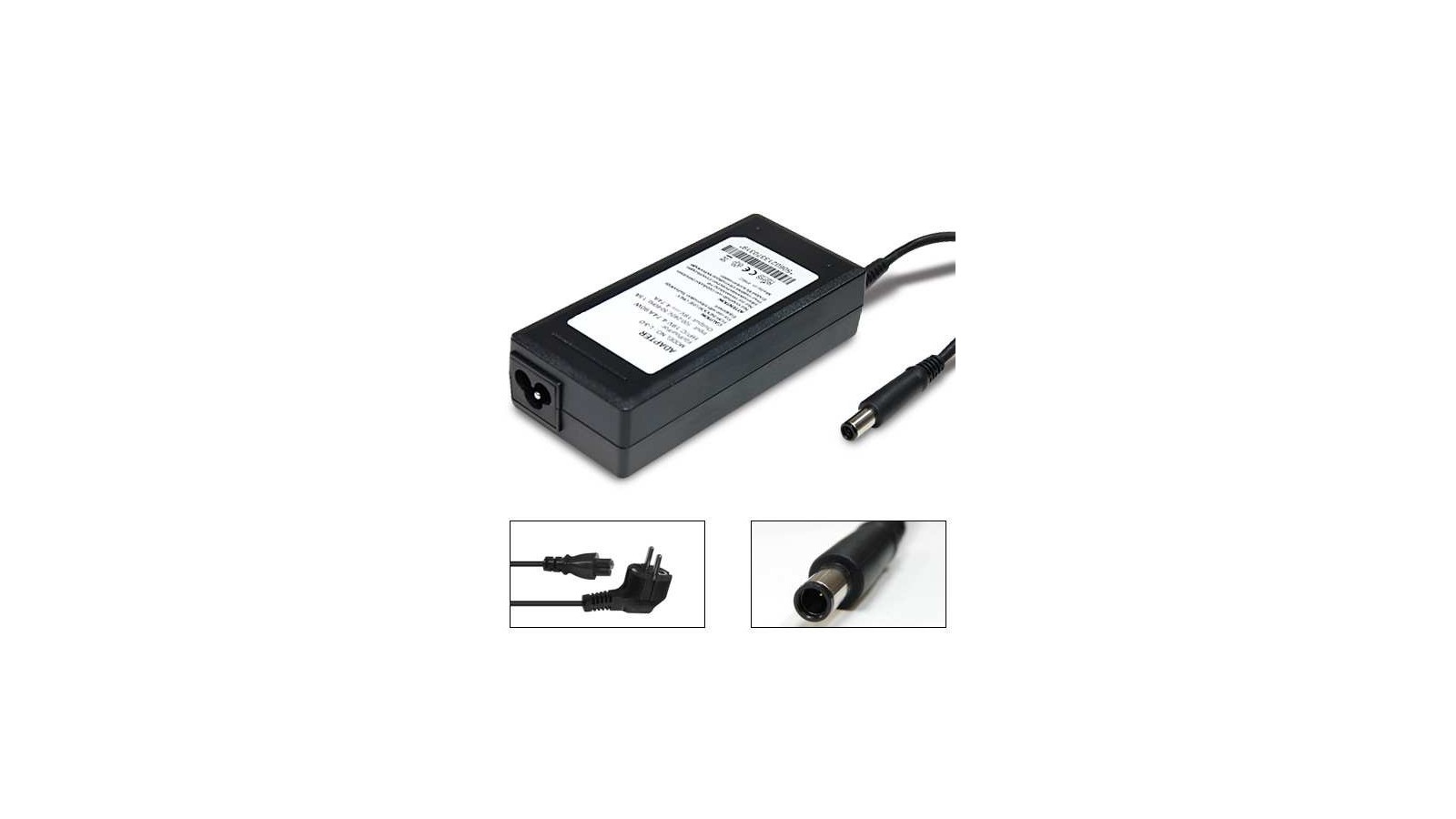 Alimentatore caricabatteria HP COMPAQ con 19V 4,74 ampere 90W 7,4*5,0mm 6710s 6715s 6735s