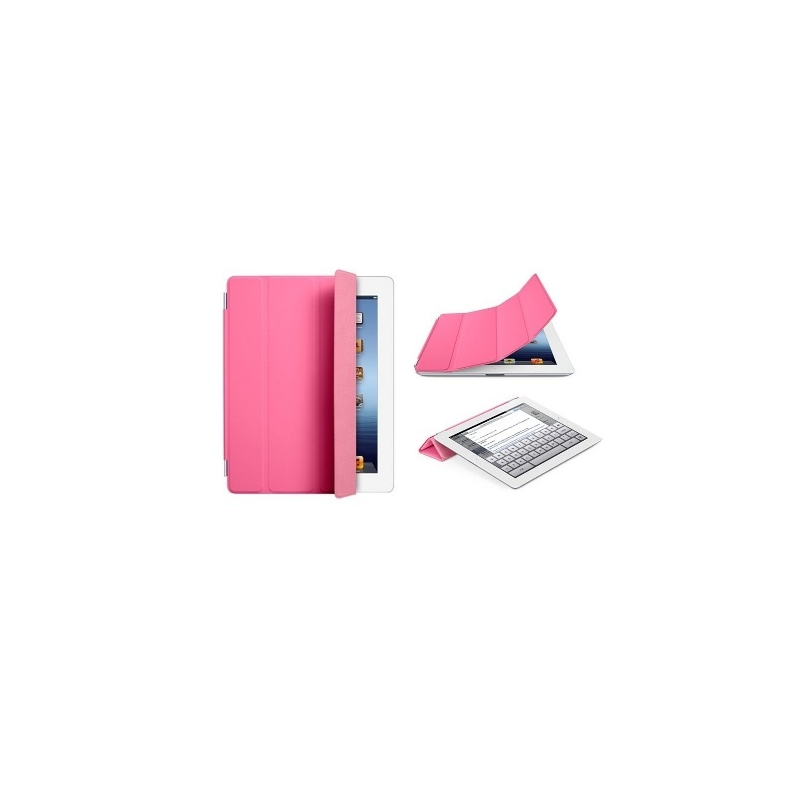 Smart Cover iPad 2 - iPad 3 magnetica pieghevole rosa