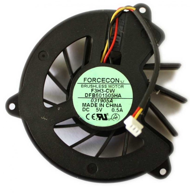 Ventola originale Dissipatore Fan per processore HP Pavilion ZV5000 ZX5000 Compaq R3000