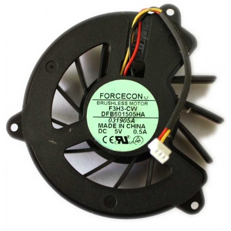 Ventola originale Dissipatore Fan per processore HP Pavilion ZV5000 ZX5000 Compaq R3000