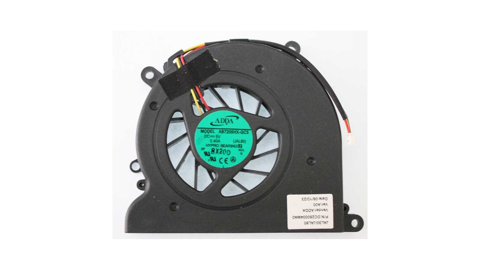 Ventola originale Dissipatore Fan per processore DELL VOSTRO 1510 1310 2510 HP DV4