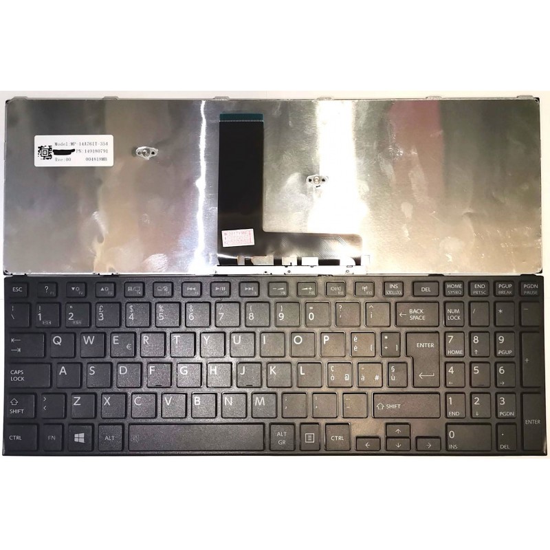 Tastiera Italiana per Toshiba Satellite C50-B C50B C50D-B C50D-B-10U