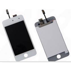 Display Lcd completo di touch screen per iPod Touch 4G Bianco