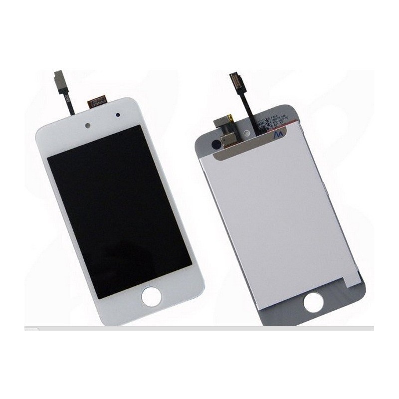 Display Lcd completo di touch screen per iPod Touch 4G Bianco