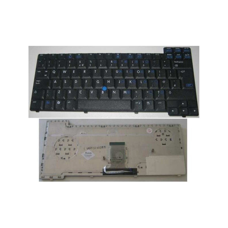 Tastiera italiana nera compatibile con HP COMPAQ NC8400 NC8410 NC8420 NC8430 NC8440 NX8220 NX8410 NX8420 NW8240 NW8440 NC8200 NC