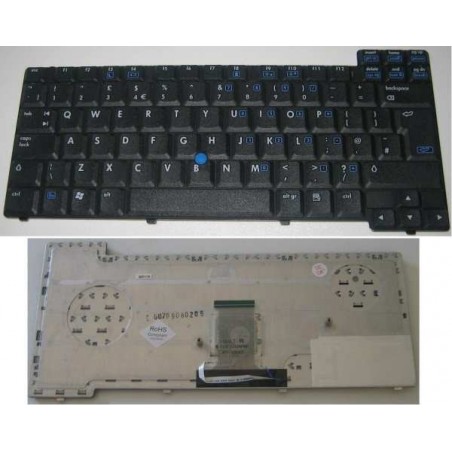 Tastiera italiana nera compatibile con HP COMPAQ NC8400 NC8410 NC8420 NC8430 NC8440 NX8220 NX8410 NX8420 NW8240 NW8440 NC8200 NC