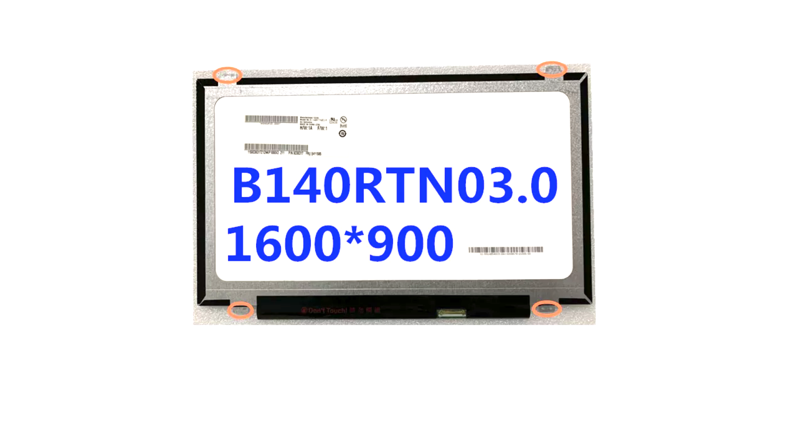 Display Schermo 14.0 Slim Led 30 Pin compatibile con B140RTN03.0 B140RTN02.3