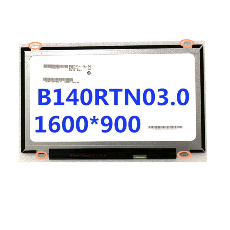 Display Schermo 14.0 Slim Led 30 Pin compatibile con B140RTN03.0 B140RTN02.3