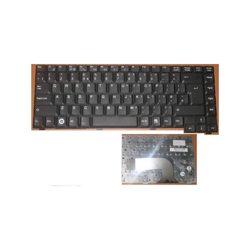 Tastiera nera compatibile con Fujitsu Siemens Amilo PA1510 PA2510 Pi1505 Pi1510 Pi2515