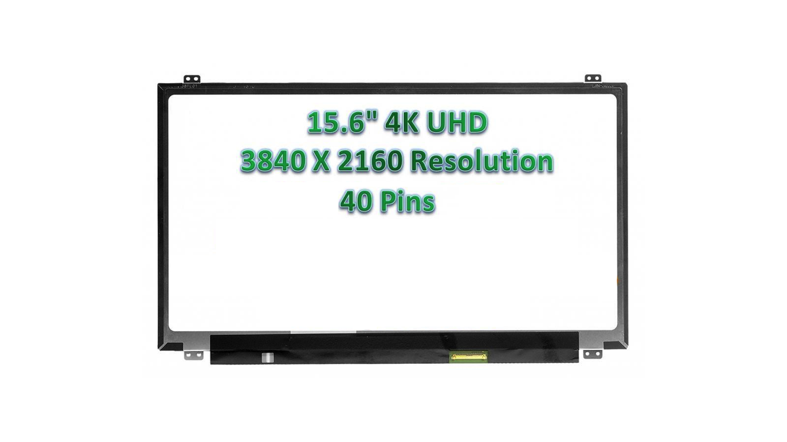 Display 15,6 Led compatibile con LP156UD1(SP)(B1) LP156UD1(SP)(B2) [40 pin 4K]