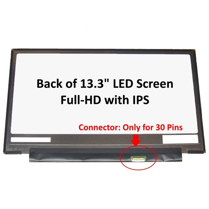 Display LCD Schermo 13,3 Led compatibile con N133HCE-GP1 LQ133M1JW15-E LP133WF4-(SP)(B1)